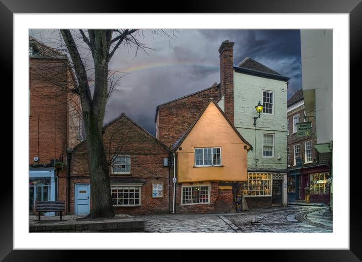 Kings Square, York Framed Mounted Print by Alison Chambers