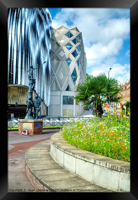 Leeds Victoria Gate Framed Print by Alison Chambers