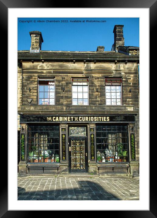 Haworth West Yorkshire  Framed Mounted Print by Alison Chambers