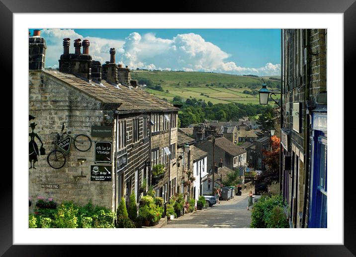 Haworth Framed Mounted Print by Alison Chambers