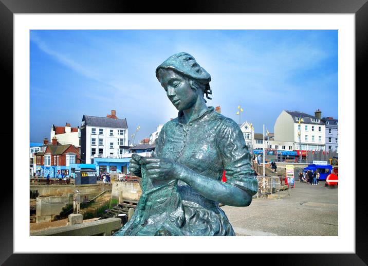 Bridlington  Framed Mounted Print by Alison Chambers