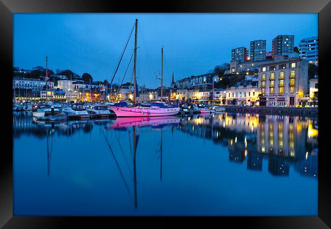 Torquay Framed Print by Alison Chambers