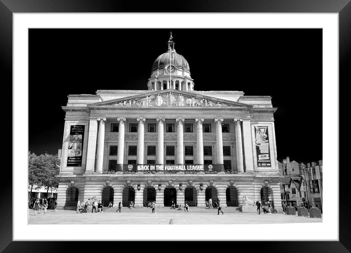 Nottingham Council House Framed Mounted Print by Alison Chambers