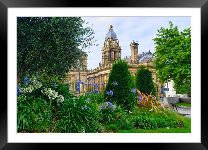 Leeds Town Hall Framed Mounted Print by Alison Chambers