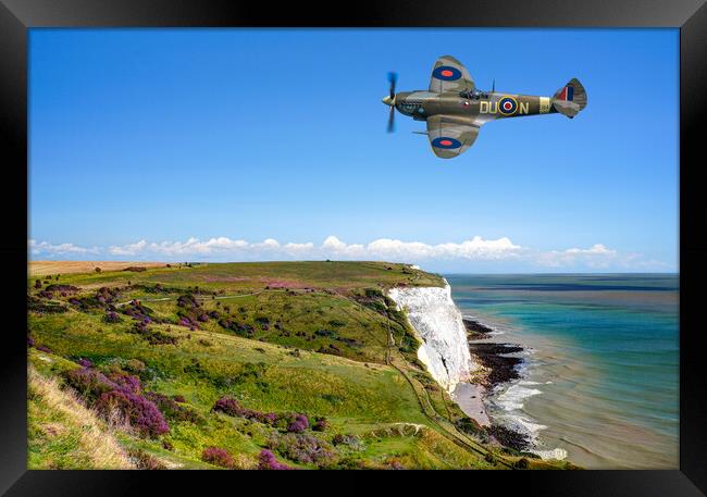 Dover Spitfire  Framed Print by Alison Chambers