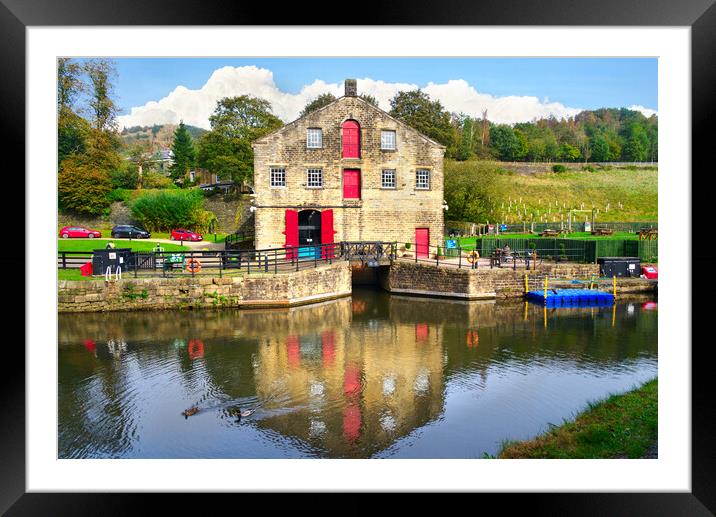 Standedge Visitor Centre Framed Mounted Print by Alison Chambers