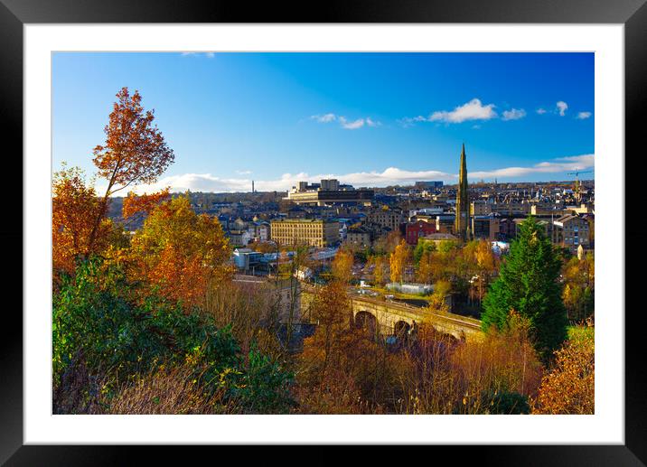 Halifax West Yorkshire  Framed Mounted Print by Alison Chambers
