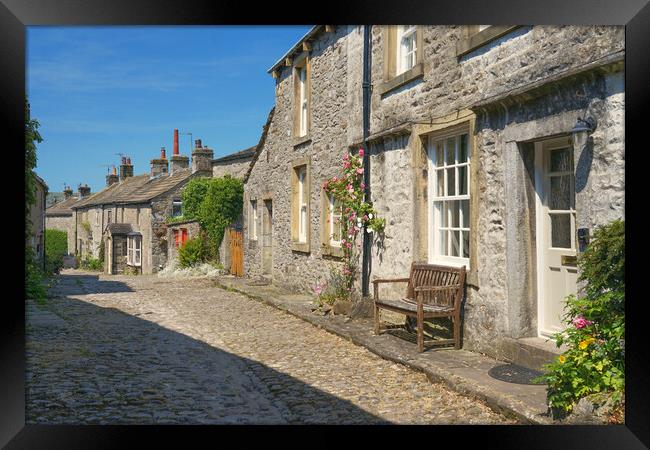 Grassington Yorkshire Dales Framed Print by Alison Chambers