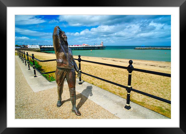 Herne Bay Framed Mounted Print by Alison Chambers