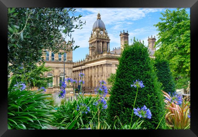 Leeds Town Hall Framed Print by Alison Chambers