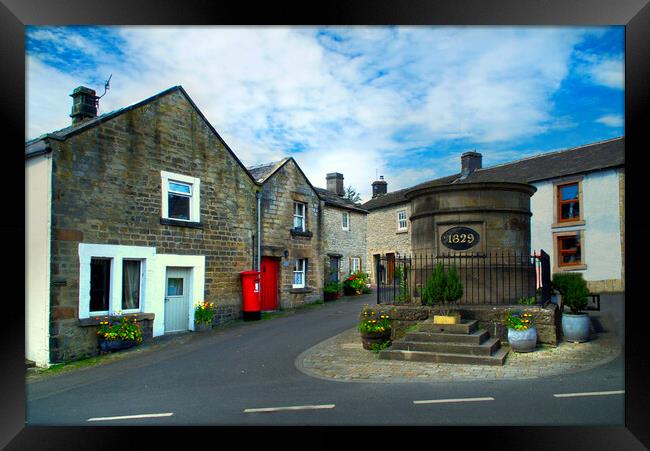 Youlgreave Derbyshire  Framed Print by Alison Chambers