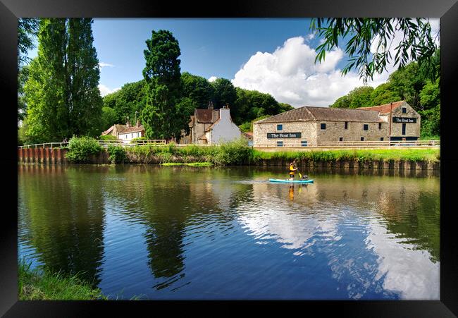 Sprotbrough Doncaster Framed Print by Alison Chambers