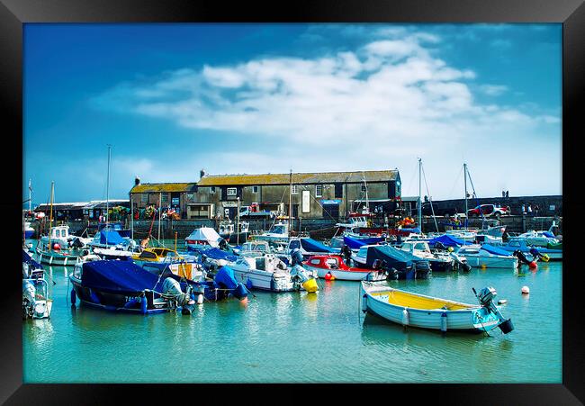 Lyme Regis Dorset Framed Print by Alison Chambers