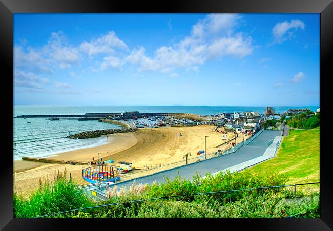 Lyme Regis Dorset Framed Print by Alison Chambers