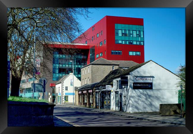 Barnsley College Framed Print by Alison Chambers