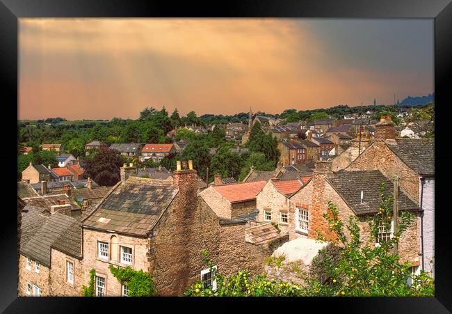 Richmond Yorkshire  Framed Print by Alison Chambers