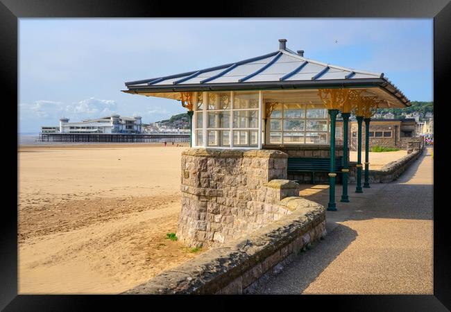 Weston-super-Mare Framed Print by Alison Chambers