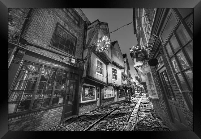 York Shambles Framed Print by Alison Chambers