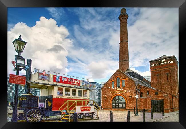 Liverpool Pumphouse Framed Print by Alison Chambers