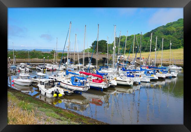 Axmouth Harbour Devon Framed Print by Alison Chambers