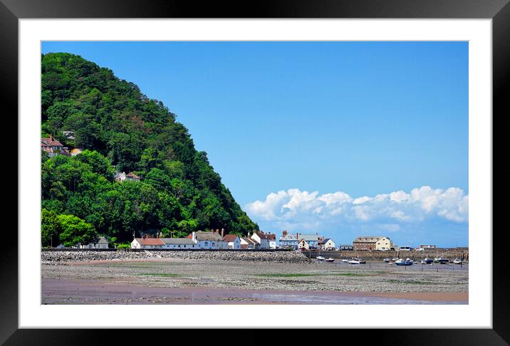 Minehead Somerset Framed Mounted Print by Alison Chambers