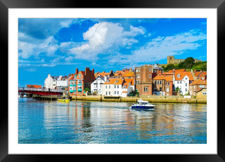 Beautiful Whitby  Framed Mounted Print by Alison Chambers