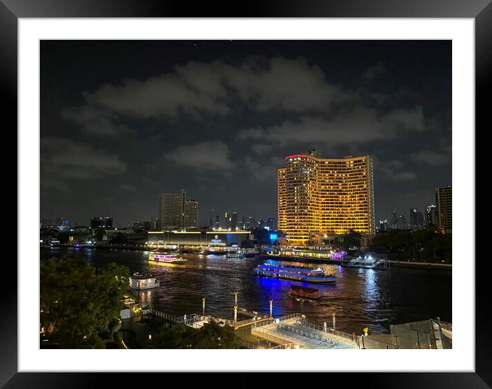 Bangkok Thailand Framed Mounted Print by Alison Chambers