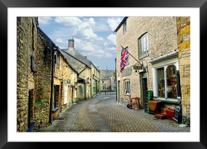 Stow-On-The-Wold Framed Mounted Print by Alison Chambers