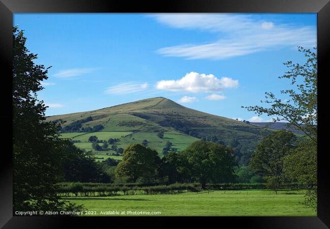 Lose Hill Framed Print by Alison Chambers