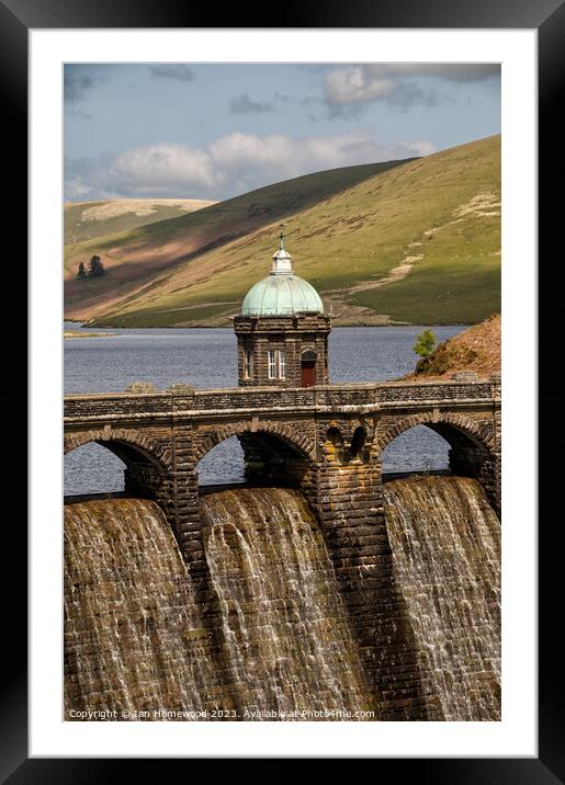 Elan Valley Framed Mounted Print by Ian Homewood