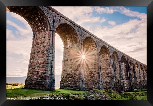 Ribblehead Viaduct Framed Print by Tracey Smith