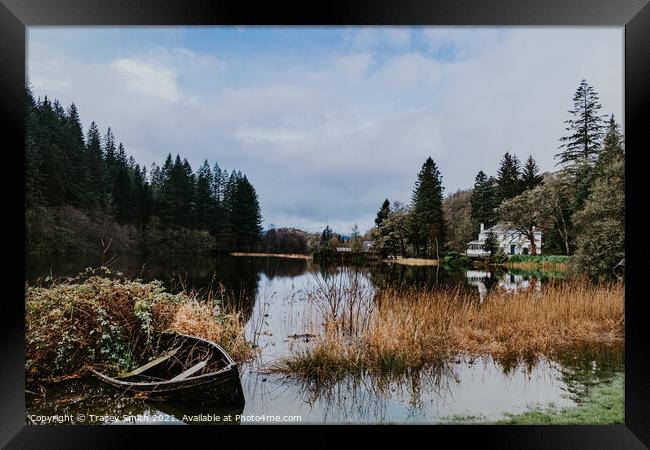 Loch Ard, Aberfoyle - The Trossachs Scotland Framed Print by Tracey Smith