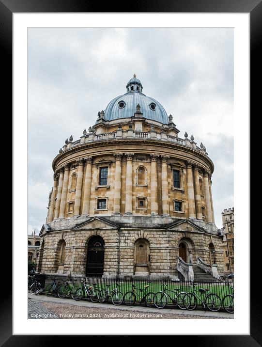 The Radcliffe Camera, Oxford Framed Mounted Print by Tracey Smith