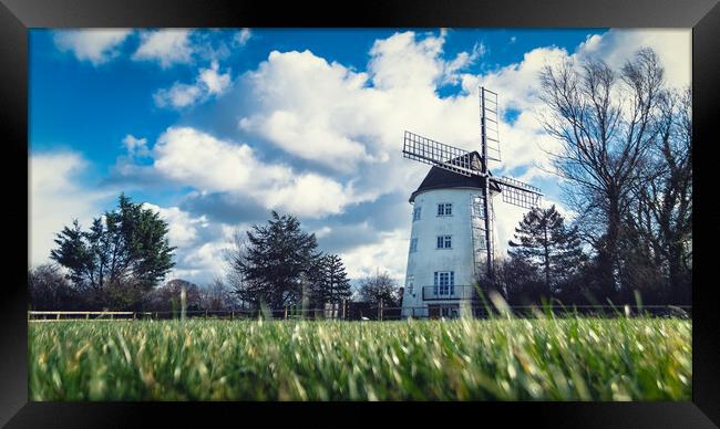 The Gibbet Mill, South Wirral Framed Print by Liam Neon