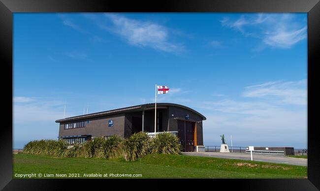 Hoylake Lifeboat Station. Framed Print by Liam Neon