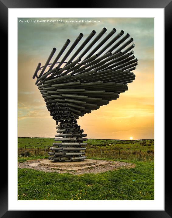 The Singing Ringing Tree Framed Mounted Print by DAVID FLORY