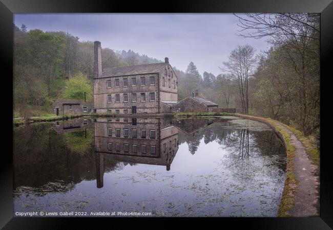 Gibson Mill at Hardcastle Crags, Hebden Bridge Framed Print by Lewis Gabell