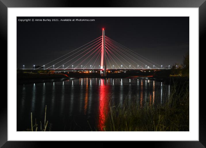 Northern spire  Framed Mounted Print by Aimie Burley