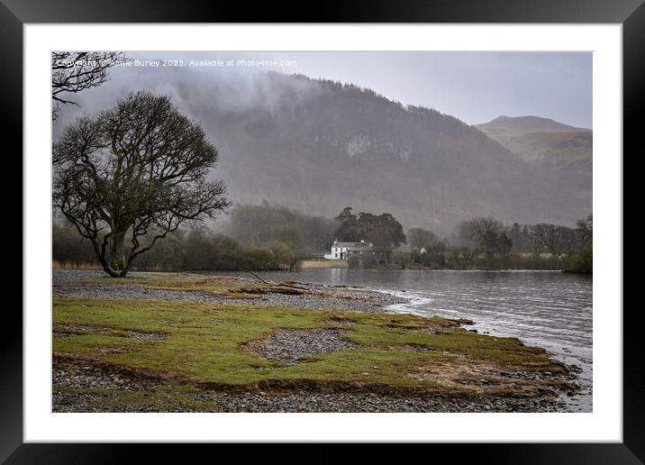 Serenity in Keswick Framed Mounted Print by Aimie Burley