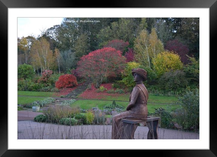 Autumn in Carlisle Park, Morpeth  Framed Mounted Print by Aimie Burley