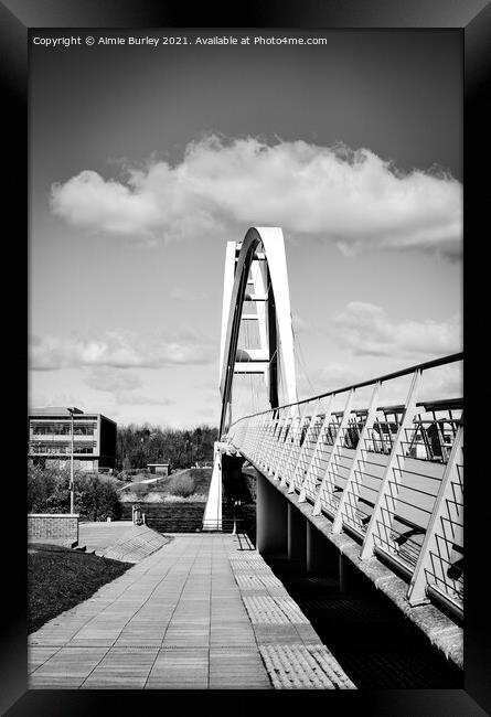 Infinity bridge  Framed Print by Aimie Burley