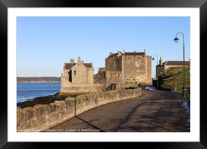 Blackness castle Framed Mounted Print by Liam Thompson