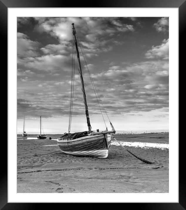 High and dry Framed Mounted Print by Ann Goodall