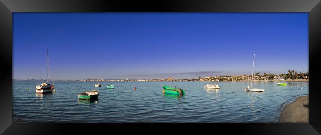 Mar Menor Panorama. Murcia Spain. Framed Print by Alexander Brown