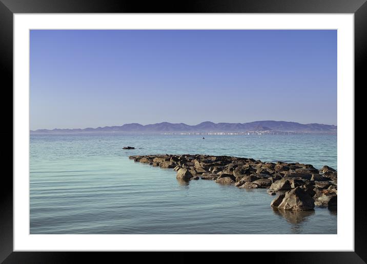 Mar Menor, Los Alcazares, Spain, Framed Mounted Print by Alexander Brown