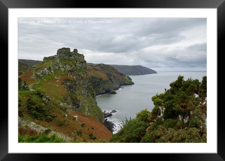 Valley of the Rocks V Framed Mounted Print by Kate Fish