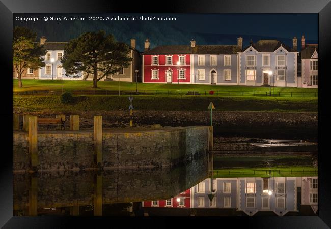 Aberaeron Harbour, Ceredigion Framed Print by Gary Atherton