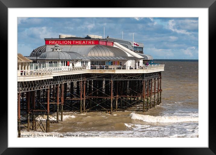 The Pavilion Theatre, Cromer Pier Framed Mounted Print by Chris Yaxley