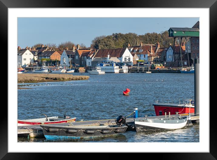 Evening in Wells-Next-The-Sea, North Norfolk Framed Mounted Print by Chris Yaxley