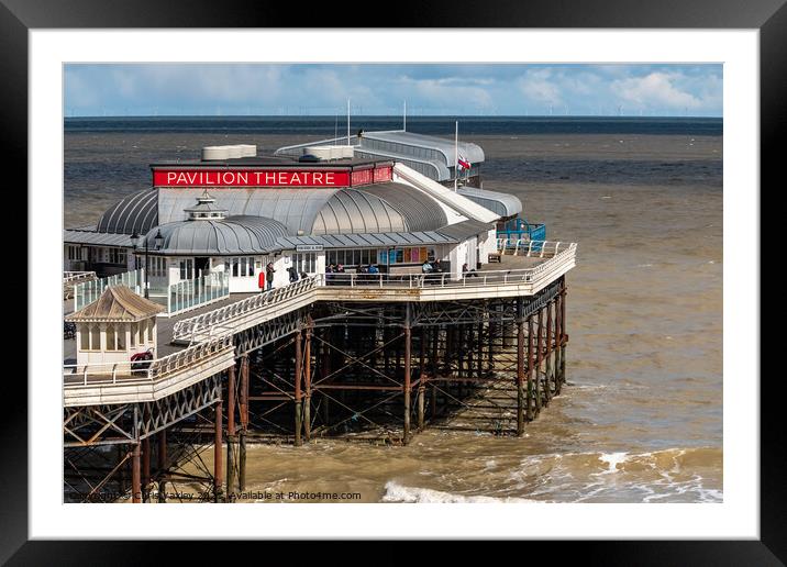 Cromer pier, Norfolk coast Framed Mounted Print by Chris Yaxley